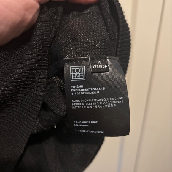 TOTEME Black Women's Sweater - Picture 8 of 13